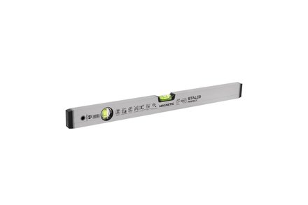 Vodováha Stalco S-65742 hliníková, anodovaná, s magnetem, 60cm PERFECT (1)
