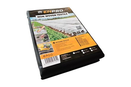 Textilie netkaná Enpro 725540, 1,6 x 5 m, 50 g/m2, černá
