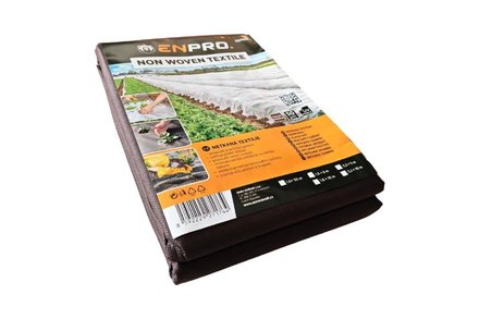 Textilie netkaná Enpro 725533, 1,6 x 100 m, 50 g/m2, hnědá