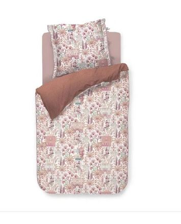 Luxusní ložní povlečení Pip Studio perkálové povlečení Casa di Pip bílé 140x200 + 70x90 cm