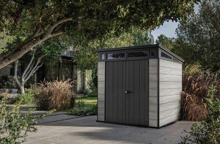 Zahradní domek Keter PENT Signature 7x7 Storm Grey, s podlahou (2)