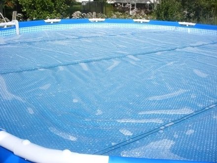 Solární plachta Intex průměr 4,5 m modrá (1)