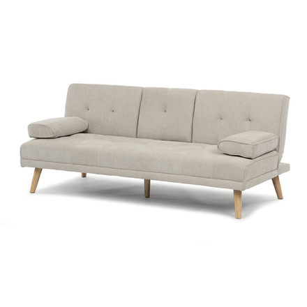 Rozkládací pohovka Autronic Trojmístná, béžová, látka, ASB-C3034 CRM2