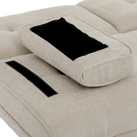 Rozkládací pohovka Autronic Trojmístná, béžová, látka, ASB-C3034 CRM2 (17)