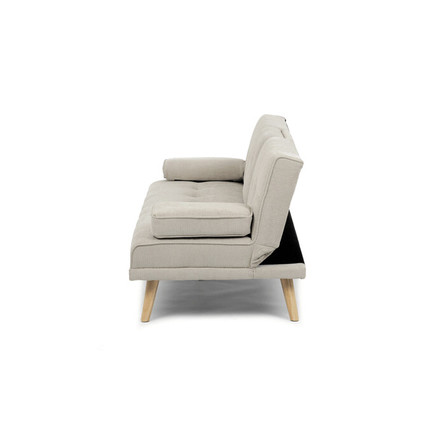 Rozkládací pohovka Autronic Trojmístná, béžová, látka, ASB-C3034 CRM2 (6)