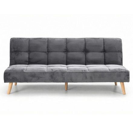 Rozkládací pohovka Autronic Trojmístná, šedá, látka, ASB-C3030 GREY6 (2)