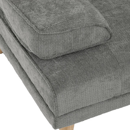 Rozkládací pohovka Autronic Trojmístná, šedá, látka, ASB-C3034 GREY2 (13)