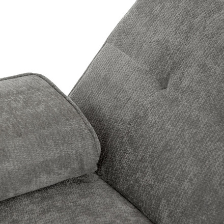 Rozkládací pohovka Autronic Trojmístná, šedá, látka, ASB-C3034 GREY2 (14)