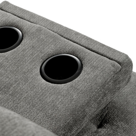 Rozkládací pohovka Autronic Trojmístná, šedá, látka, ASB-C3034 GREY2 (15)