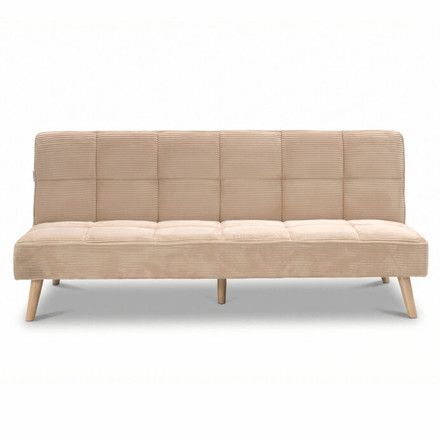 Rozkládací pohovka Autronic Trojmístná, krémová, látka, ASB-C3030 CRM6 (2)