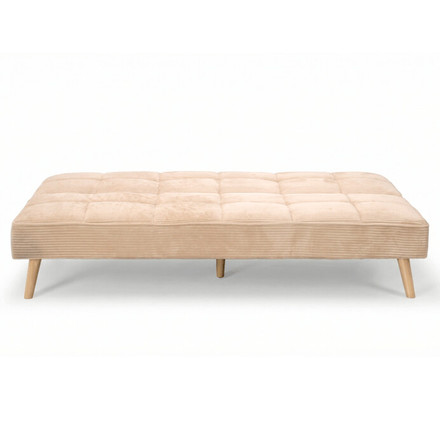 Rozkládací pohovka Autronic Trojmístná, krémová, látka, ASB-C3030 CRM6 (4)