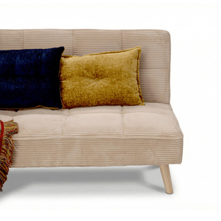 Rozkládací pohovka Autronic Trojmístná, krémová, látka, ASB-C3030 CRM6 (7)