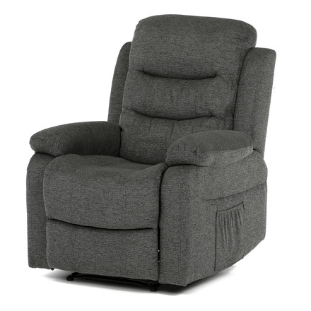 Polohovací křeslo Autronic šedá, látka, TV-4086 GREY2