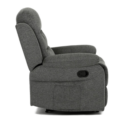 Polohovací křeslo Autronic šedá, látka, TV-4086 GREY2 (10)
