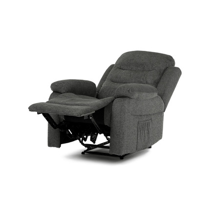 Polohovací křeslo Autronic šedá, látka, TV-4086 GREY2 (4)