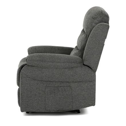Polohovací křeslo Autronic šedá, látka, TV-4086 GREY2 (5)