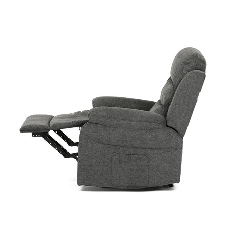 Polohovací křeslo Autronic šedá, látka, TV-4086 GREY2 (6)