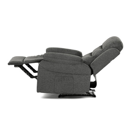 Polohovací křeslo Autronic šedá, látka, TV-4086 GREY2 (7)
