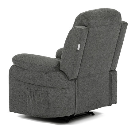 Polohovací křeslo Autronic šedá, látka, TV-4086 GREY2 (8)
