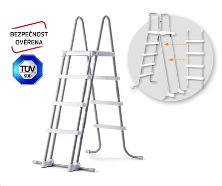 Schůdky do bazénu Marimex k bazénům v. 1,25 m bezpečnostní (2)