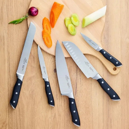 Kuchyňský nůž Lion Sabatier International 791380 Hercules, mini Santoku, délka ostří 13 cm (2)