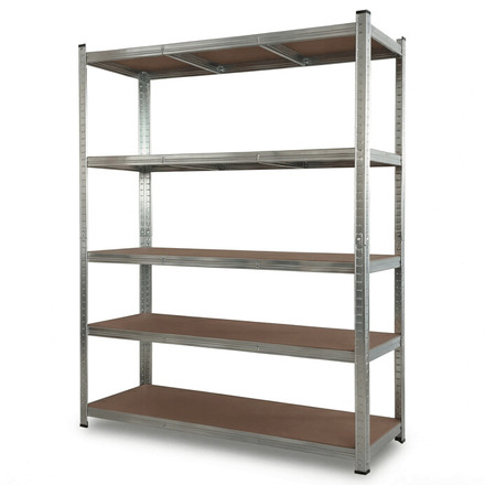 Regál Autronic kov, stříbrná, AUR-G2120 SIL