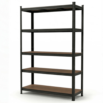 Regál Autronic kov, černá, AUR-G2120 BK