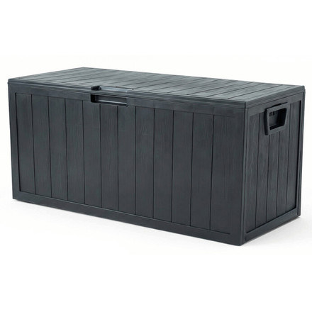 Zahradní úložný box Autronic 112x49x54cm, plast, šedá, AZB-G2075 GREY
