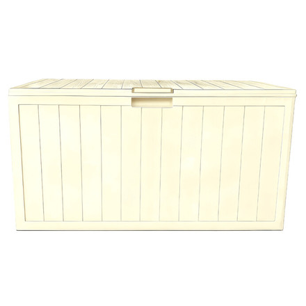 Zahradní úložný box Autronic 112x49x54cm, plast, béžová, AZB-G2075 CRM (2)