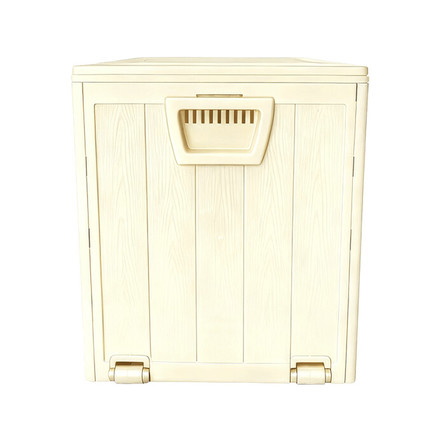 Zahradní úložný box Autronic 112x49x54cm, plast, béžová, AZB-G2075 CRM (3)