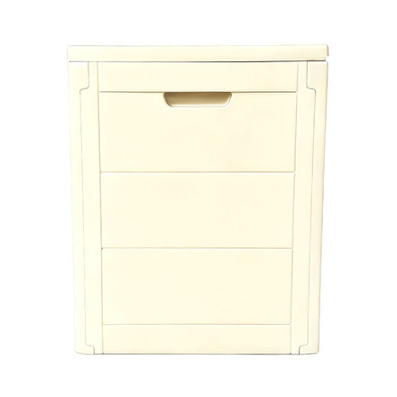 Zahradní úložný box Autronic 56x43x53cm, plast, béžová, AZB-G2035 CRM (3)