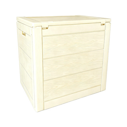 Zahradní úložný box Autronic 56x43x53cm, plast, béžová, AZB-G2035 CRM (4)