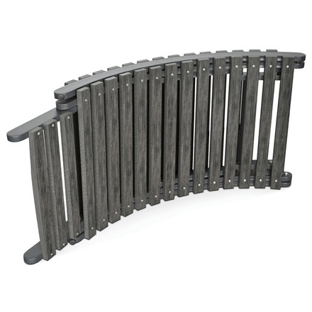 Zahradní lehátko Autronic 54x192x68cm, hliník, šedá, AZL-L1301 GREY (3)