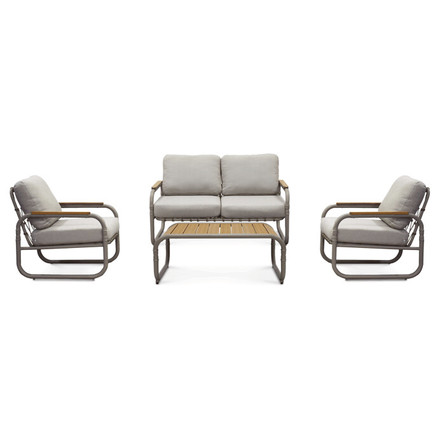 Zahradní sestava Autronic kov, béžová, AZS-L1913 CRM