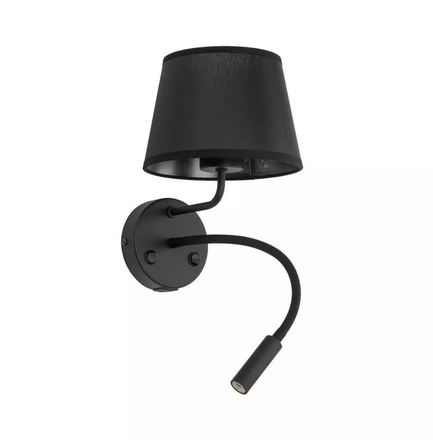 Nástěnné svítidlo TKlighting (10203) MAJA černá E27+G9
