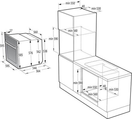 Samostatná vestavná trouba Gorenje BOP6737E02BK (4)