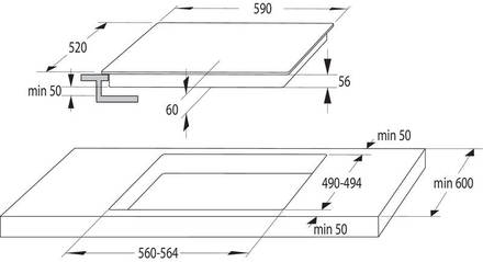Indukční varná deska Gorenje GI6401BSCE (5)