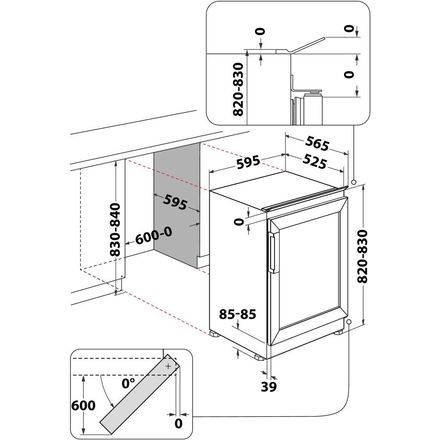 Vestavná vinotéka Whirlpool WHWBU60D2B (1)