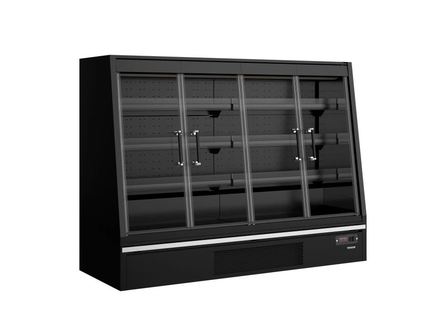 Chladicí vitrína přístěnná, kř. dveře Galaxy+ Tefcold GPL20FGD Black