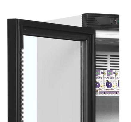 Chladicí skříň prosklené dveře Tefcold CEV 425 1 LED L/H (1)