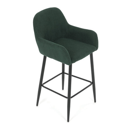 Barová židle Autronic zelená, látka,AUB-V4009 GRN6 (9)