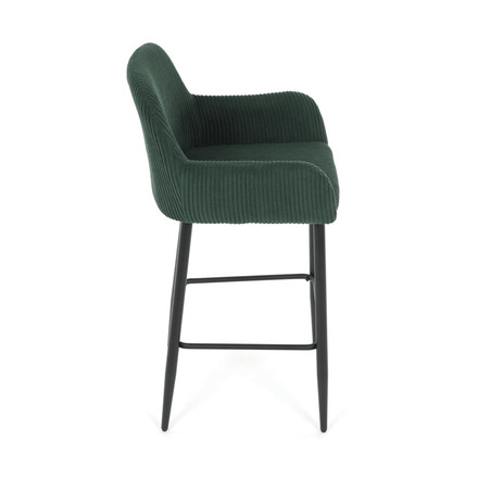 Barová židle Autronic zelená, látka,AUB-V4009 GRN6 (8)