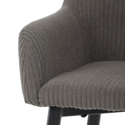 Barová židle Autronic šedá, látka,AUB-V4009 GREY6 (10)