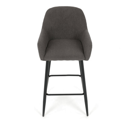 Barová židle Autronic šedá, látka,AUB-V4009 GREY6 (6)