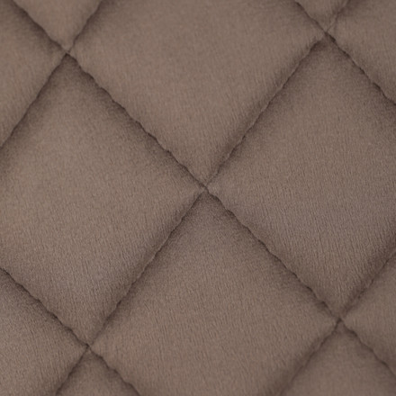 Moderní jídelní židle Autronic hnědá, sametová látka, DCH-425 BR4 (10)