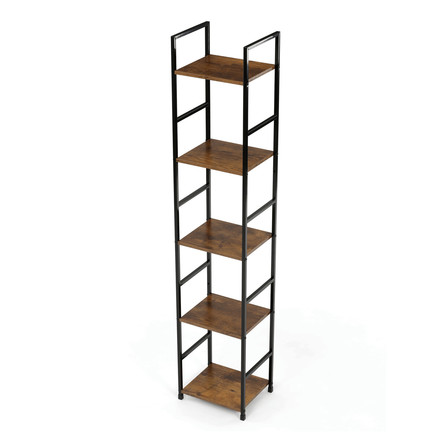 Regál Autronic mdf, hnědá, GD-215 OLW (4)