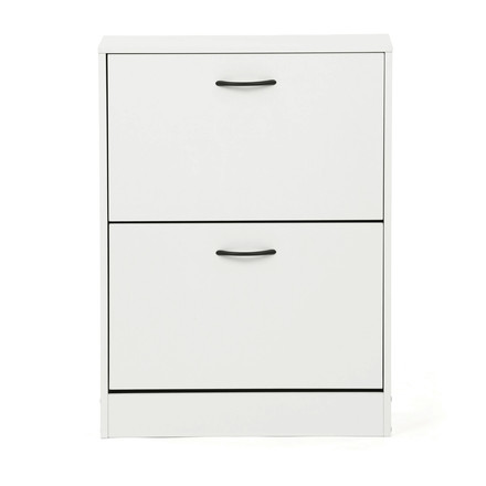 Botník Autronic mdf, bílá, ABO-G1014 WT (2)