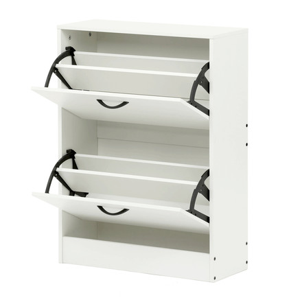 Botník Autronic mdf, bílá, ABO-G1014 WT (3)