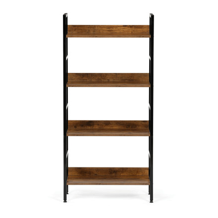 Regál Autronic mdf, hnědá, GD-314 OLW (2)