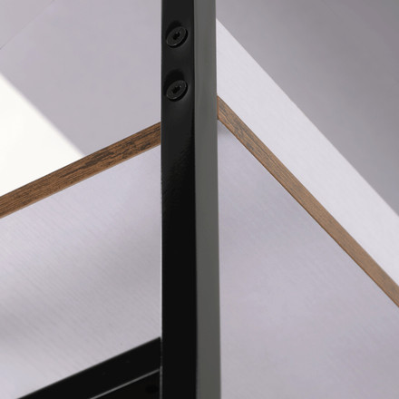 Regál Autronic mdf, hnědá, GD-314 OLW (7)